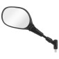 RETROVISEUR ADAPTABLE SUZUKI 600 GSR 2006>2010, 650 GSF BANDIT 2006> GAUCHE NOIR (OE 56600-38G11-000) (HOMOLOGUE CE) -SELECTION P2R- 1227614400001