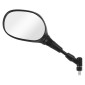 MIRROR FOR YAMAHA 125 YBR 2005>, 660 MT03 2006>2012, 660 XT R 2004>2014, 660 XT X 2004>, 660 XT Z TENERE 2008>2015 BLACK LEFT (OE 5VKF62800000) (EC APPROVED) -SELECTION P2R- 1227614800001