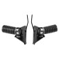 REPOSE PIED SCOOT ARRIERE POUR PIAGGIO 50-125-150 VESPA S, 50-125-150 VESPA LX (PAIRE) -BUZZETTI- 3700948299067