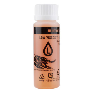 Photo - Liquide de frein Shimano Huile Minérale Low Visc Burette 100ml