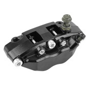 ETRIER DE FREIN AV ADAPTABLE PEUGEOT 50 SPEEDFIGHT 3-4 NOIR (LIVRE AVEC PLAQUETTES) -SELECTION P2R- 7421083776133