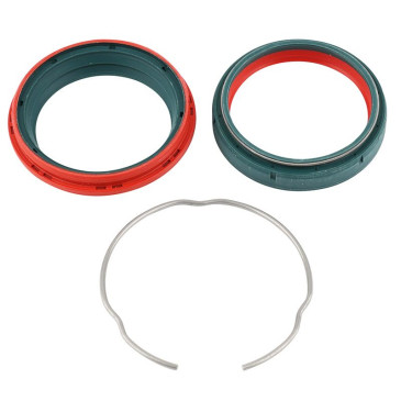 JOINT SPI ET CACHE POUSSIERE DE FOURCHE SHOWA 48 mm DUAL COMPOUND (DIAM SPI 48x58,10x8,50 mm) -SKF- 8050616065773