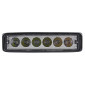 FEU/ECLAIRAGE ADDITIONNEL LED ORIENTABLE DOUBLE OPTIQUE DIAM EXT 67mm ALU NOIR -P2R- ** 3700948306130