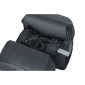 SACOCHE ARRIERE VELO DOUBLE BASIL MILES WATERPROOF 34L NOIR/ORANGE POUR SYSTEME MIK SUR PORTE BAGAGE (COMPATIBLE AVEC 211726 INCLUS) (34x16x43cm) 8715019183072