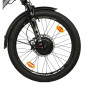 TRICYCLE ELECTRIQUE/VAE CITY LEADER FOX 24" CURTIS X 2025 MIXTE GRIS MAT 8V SHIMANO NEXUS MOTEUR ROUE AV BAFANG 36V 45Nm BATTERIE 16,7Ah (LARGEUR HORS TOUT 75cm, DEBATTEMENT 50mm) -HOUSSE ANTI PLUIE- 8592826110725