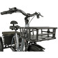 TRICYCLE ELECTRIQUE/VAE CITY LEADER FOX 24" CURTIS X 2025 MIXTE GRIS MAT 8V SHIMANO NEXUS MOTEUR ROUE AV BAFANG 36V 45Nm BATTERIE 16,7Ah (LARGEUR HORS TOUT 75cm, DEBATTEMENT 50mm) -HOUSSE ANTI PLUIE- 8592826110725