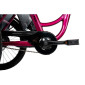 TRICYCLE ELECTRIQUE/VAE CITY LEADER FOX 24" CURTIS 2025 X MIXTE BORDEAUX 8V SHIMANO NEXUS MOTEUR ROUE AV BAFANG 36V 45Nm BATTERIE 16,7Ah (LARGEUR HORS TOUT 75cm, DEBATTEMENT 50mm) -HOUSSE ANTI PLUIE- 8592826110732