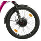 TRICYCLE ELECTRIQUE/VAE CITY LEADER FOX 24" CURTIS 2025 X MIXTE BORDEAUX 8V SHIMANO NEXUS MOTEUR ROUE AV BAFANG 36V 45Nm BATTERIE 16,7Ah (LARGEUR HORS TOUT 75cm, DEBATTEMENT 50mm) -HOUSSE ANTI PLUIE- 8592826110732