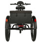 TRICYCLE ELECTRIQUE/VAE CITY LEADER FOX 24" CURTIS 2025 X MIXTE BORDEAUX 8V SHIMANO NEXUS MOTEUR ROUE AV BAFANG 36V 45Nm BATTERIE 16,7Ah (LARGEUR HORS TOUT 75cm, DEBATTEMENT 50mm) -HOUSSE ANTI PLUIE- 8592826110732