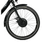 TRICYCLE ELECTRIQUE/VAE CITY LEADER FOX 24" BORMIO 2025 MIXTE NOIR BRILLANT 3V SHIMANO NEXUS MOTEUR ROUE AV BAFANG 36V 45Nm BATTERIE 14,4Ah (LARGEUR HORS TOUT 75cm, DEBATTEMENT 100mm) 8592826106131