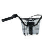 TRICYCLE ELECTRIQUE/VAE CITY LEADER FOX 24" BORMIO 2025 MIXTE BLANC BRILLANT 3V SHIMANO NEXUS MOTEUR ROUE AV BAFANG 36V 45Nm BATTERIE 14,4Ah (LARGEUR HORS TOUT 81cm) 8592826106087
