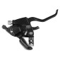 SHIFTERS-FOR ATB- SHIMANO STEF51 3x8 SPEED- -SILVER- (FOR V-BRAKE) (PAIR) "2 FINGER" 3667385000710