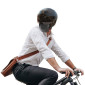 URBAN ADULT HELMET - REVOE KARM - MATT BLACK - Euro 57-58 Adjustable visor, removable ear protections (IN BOX) COMPATIBLE EBIKE/ESCOOTER - APPROVED EN1078+A11 3760328174469