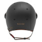 URBAN ADULT HELMET - REVOE KARM - MATT BLACK - Euro 59-60 Adjustable visor, removable ear protections (IN BOX) COMPATIBLE EBIKE/ESCOOTER - APPROVED EN1078+A11 3760328174476