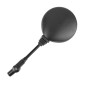 RETROVISEUR MOTO / QUAD / SCOOT /VELO UNIVERSEL REPLIABLE NOIR (AVEC COLLIER) (HOMOLOGUE CE) -P2R- 3700948308394