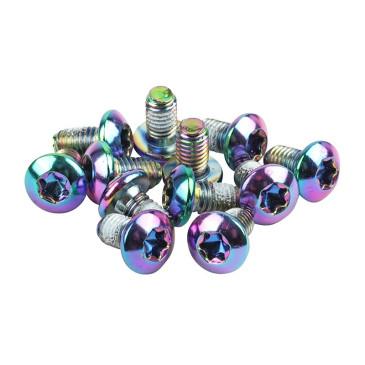 VIS DISQUE DE FREIN TROTTINETTE DIAM M5x10 PETROLE (VENDU PAR 12) -SELECTION P2R- 7427251493246