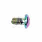 VIS DISQUE DE FREIN TROTTINETTE DIAM M5x10 PETROLE (VENDU PAR 12) -SELECTION P2R- 7427251493246