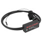 BOITIER ELECTRONIQUE MAXISCOOTER MALOSSI EMULATEUR DE SONDE LAMBDA POUR PIAGGIO 300 MP3 2021>, 310 VESPA GTS 2025>, 125 VESPA PRIMAVERA 2024>, 125 VESPA SPRINT S 2024> (5518988B) 3667385002394