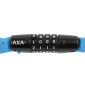 ANTITHEFT FOR BICYCLE - COMBINATION CHAIN LOCK AXA RIGID Ø 3.5mm L1.20M BLUE- Security level 7/15 8713249232348