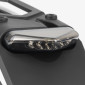 SUPPORT DE PLAQUE IMMATRICULATION AVEC FEU 50 A BOITE/MOTO AVEC FEU FUME A LEDS (HOMOLOGUE CE) -REPLAY- 3700948302644