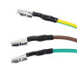 SUPPORT DE PLAQUE IMMATRICULATION AVEC FEU 50 A BOITE/MOTO AVEC FEU FUME A LEDS (HOMOLOGUE CE) -REPLAY- 3700948302644