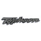 AUTOCOLLANT/STICKER/DECOR DE FACE AVANT ORIGINE PIAGGIO 50 TYPHOON 2018> -2H003415-