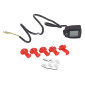 INDICATEUR DE RAPPORT ENGAGE KOSO V2 AVEC SHIFT LIGHT NOIR RETROECLAIRAGE BLEU 4260303013329