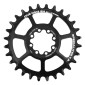 PLATEAU VTT DIRECT MOUNT POUR SRAM GX / XX1 / X01 TA ONE DM3 8H 28DTS 11/12V. NOIR (transmIssion BOOST DEPORT 3mm) 3662458018678