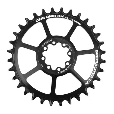 PLATEAU VTT DIRECT MOUNT POUR SRAM GX / XX1 / X01 TA ONE DM3 8H 32DTS 11/12V. NOIR (transmIssion BOOST DEPORT 3mm) 3662458018692