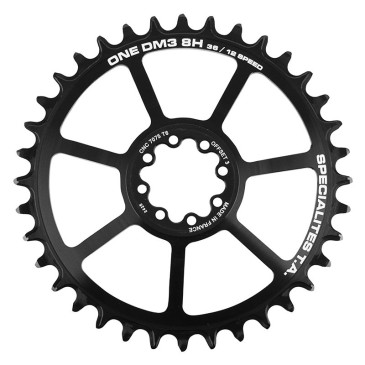 PLATEAU VTT DIRECT MOUNT POUR SRAM GX / XX1 / X01 TA ONE DM3 8H 36DTS 11/12V. NOIR (transmIssion BOOST DEPORT 3mm) 3662458018715