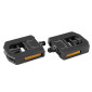 PEDALE CITY ERGOTEC PLIANTE ALU/RESINE NOIR 9/16 (PAIRE SUR CARTE) 100x102mm 4016538120826