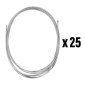 CABLE DE GAZ CYCLO TRANSFIL POUR MBK/CIAO BOULE 3x4mm DIAM 1.2mm Lg 2,50M (BOITE DE 25) (MBK 51/PIAGGIO PX) 3700086801139