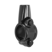 MIRROR CLAMP MOUNT - VICMA M8/125 RIGHT THREADED- ALUMINIUMMINIUM BLACK FOR Ø 22,2mm BARS 8430525092891