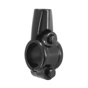 MIRROR CLAMP MOUNT - VICMA M10/125 RIGHT THREAD - ALUMINIUM BLACK. 8430525092914