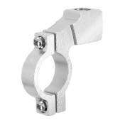 MIRROR CLAMP MOUNT REPLAY ALUMINIUM - SILVER - RIGHT THREADED Ø10 3700948033128