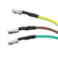 SUPPORT DE PLAQUE IMMATRICULATION AVEC FEU 50 A BOITE/MOTO AVEC FEU TRANSPARENT A LEDS (HOMOLOGUE CE) -REPLAY- 3700948302651