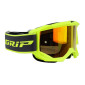 MASQUE/LUNETTES CROSS PROGRIP 3300 FL VISION GO MULTILAYERED JAUNE FLUO ECRAN MIROIR ROUGE ANTI-RAYURES/ANTI U.V./ANTI-BUEE (HOMOLOGUE CE-EN-N° AC-96025 REV.2) 0801766036186