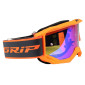 MASQUE/LUNETTES CROSS PROGRIP 3300 FL VISION GO MULTILAYERED ORANGE FLUO ECRAN MIROIR BLEU ANTI-RAYURES/ANTI U.V./ANTI-BUEE (HOMOLOGUE CE-EN-N° AC-96025 REV.2) 0801766036094