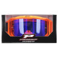 MASQUE/LUNETTES CROSS PROGRIP 3300 FL VISION GO MULTILAYERED ORANGE FLUO ECRAN MIROIR BLEU ANTI-RAYURES/ANTI U.V./ANTI-BUEE (HOMOLOGUE CE-EN-N° AC-96025 REV.2) 0801766036094