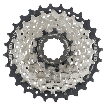 CASSETTE 7V. SHIMANO ALIVIO HG400 11-28 (11-13-15-18-21-24-28) -SPLINE M- 4550170078461