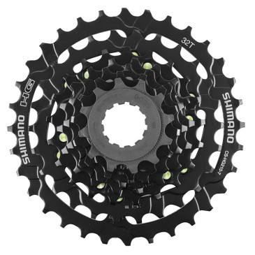 CASSETTE 7V. SHIMANO ALIVIO HG2100 12-28 NOIR (12-14-16-18-21-24-28) 4550170078447
