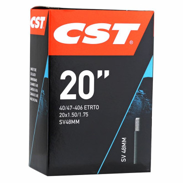 CHAMBRE A AIR VELO 20 x 1.50-1.75 CST VALVE STANDARD 48 mm 6933882568754