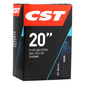 CHAMBRE A AIR VELO 20 x 1.75-2.125 CST VALVE PRESTA 40 mm 6933882572775