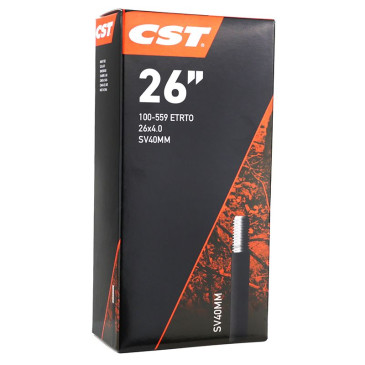 CHAMBRE A AIR VELO 26 x 4.00 CST VALVE STANDARD 40 mm 6976416398502