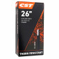 CHAMBRE A AIR VELO 26 x 1.90-2.125 CST RENFORCEE VALVE STANDARD 48 mm 6933882568006