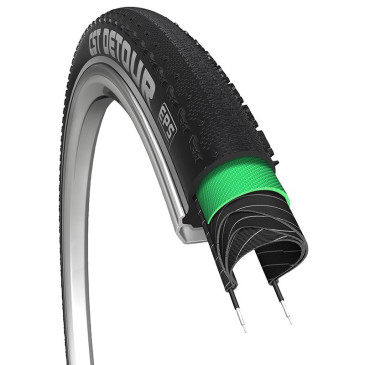 PNEU GRAVEL 700 X 38 CST DETOUR PROTECTION NOIR TR (38-622) - DUAL COMPOUND 3667385003544