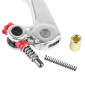 CLUTCH LEVER FOR HUSABERG 400 FE ENDURO 1998>2003, 501 FE E ENDURO 1998>2003 / KTM 65 SX 2004>2013, 690 ENDURO R 2009>2012, 660 SMC LEFT SILVER (OE 59002031000) -SELECTION P2R- 1841023100001