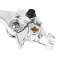 BRAKE LEVER FOR KAWASAKI 500 ER 5 1997>2003, 750 ZR 7 1999>2003, 800 EJ W 2011>2016, 1100 ZR ZEPHYR 1992>1995, 1200 ZRX 2001>2003 RIGHT SILVER (OE 132361221) -SELECTION P2R- 1841220000001