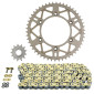 CHAIN AND SPROCKET KIT FOR BETA 125 RR ENDURO 2018>2020, RR ENDURO RACING 2018>2020 (OEM SPECIFICATIONS). -AFAM- 5400598155093