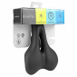SADDLE- SAN MARCO BIOAKTIVE TREKKING OPEN UNISEX - SHAPE MEMORY - BLACK STEEL RAIL 415g 170x255mm (ON CARD) 8009456027052